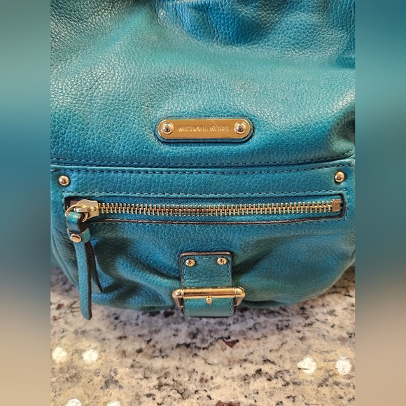 Michael Kors Blue Leather Women's Bag - Picture 2 of 9